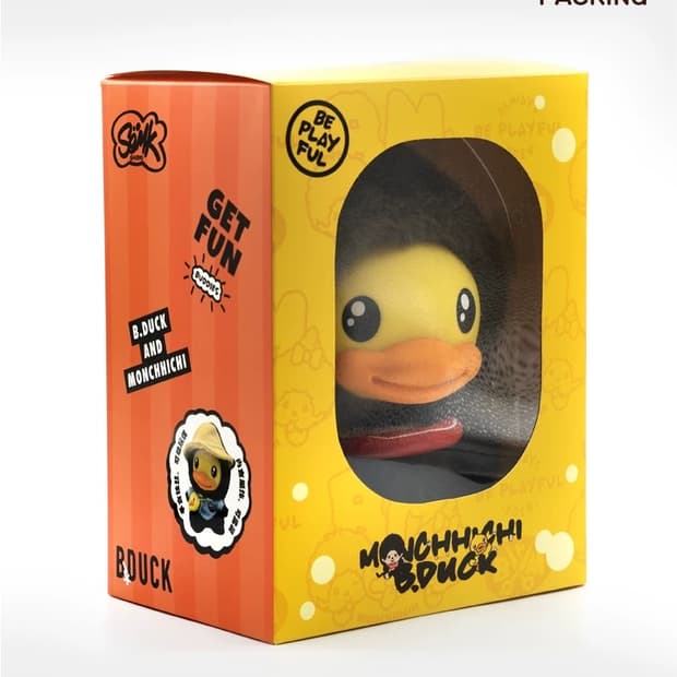 B.duck x 몬치치 콜라보 인형