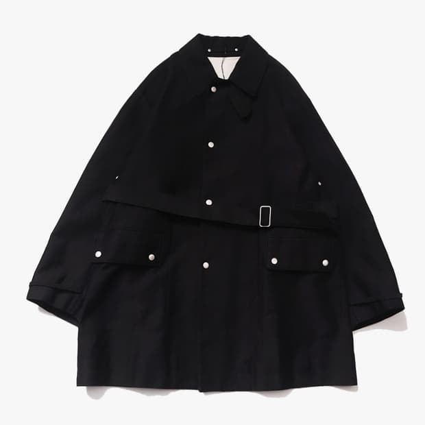 NANO UNIVERSE - HEAVY MOLESKIN CAR COAT