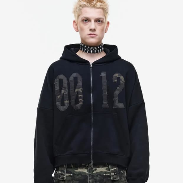 오퍼스0012 크롭후드