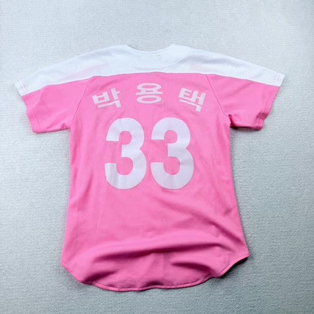 엘지트윈스 박용택 33번 유니폼 핑크 유니폼 85