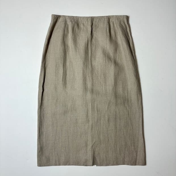 막스마라 00's OG 린넨 100% 스커트 PN9168 