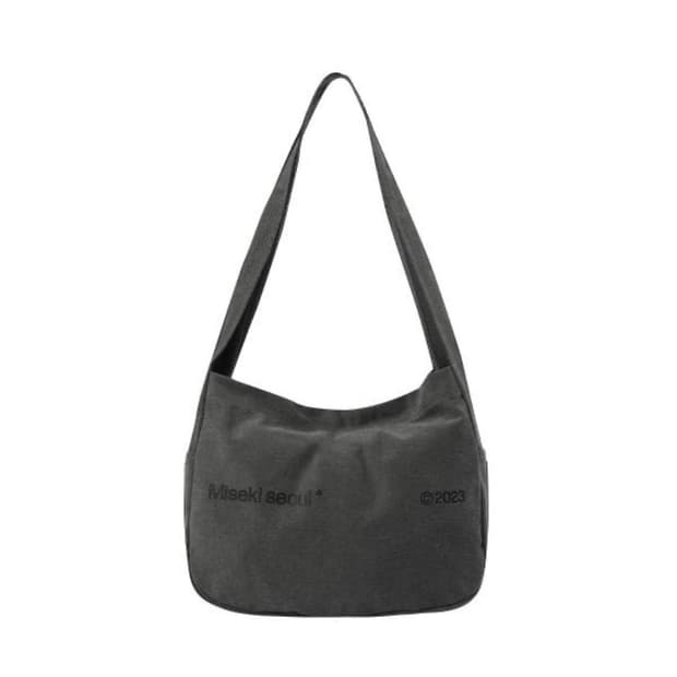 미세키서울 크로스백 차콜
