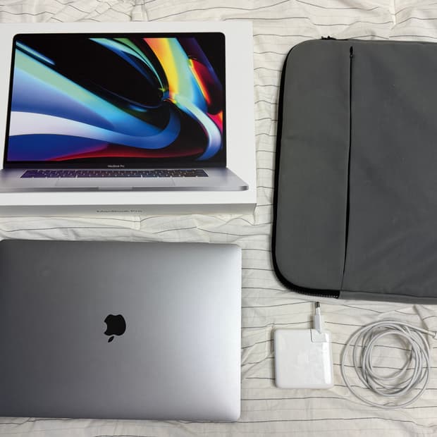 맥북 프로 16인치 i7 16GB 2019 스페이스 그레이 512GB
