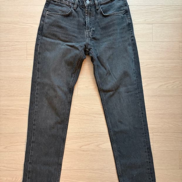 Dark grey denim