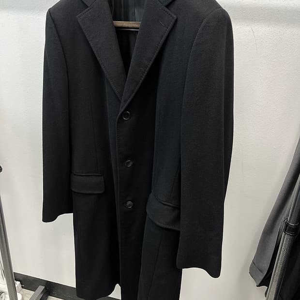 100-105) 로로피아나 원단 캐시미어100% 코트 