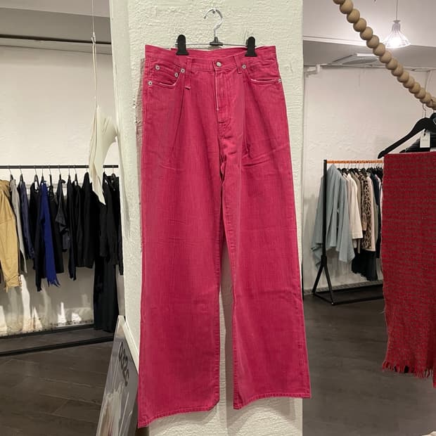 알썰틴 R13 오버사이즈 데님팬츠