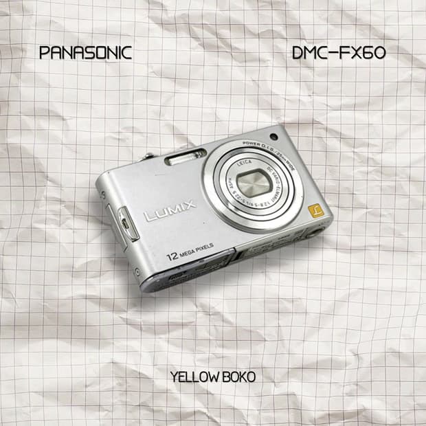 [필름 감성] 파나소닉 DMC-FX60 레트로 디지털 카메라