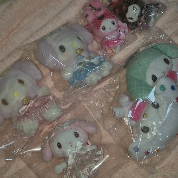 산리오 메종드플뢰르 마이멜로디 마멜 MC 컬렉션 시로이치고 50주년 희귀