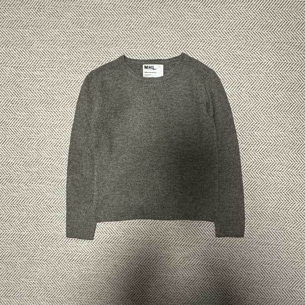 MARGARET HOWELL wool knit sweater