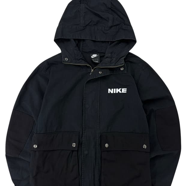 나이키 시티메이드 우븐 후드 자켓 블랙 (L)