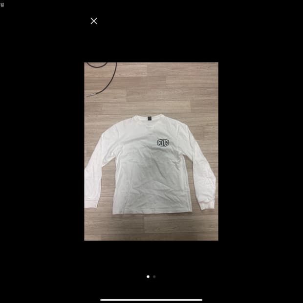 데우스 엑스 마키나 서울 롱슬리브 s