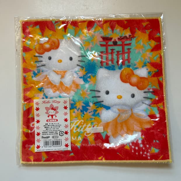 헬로키티 고전 손수건 