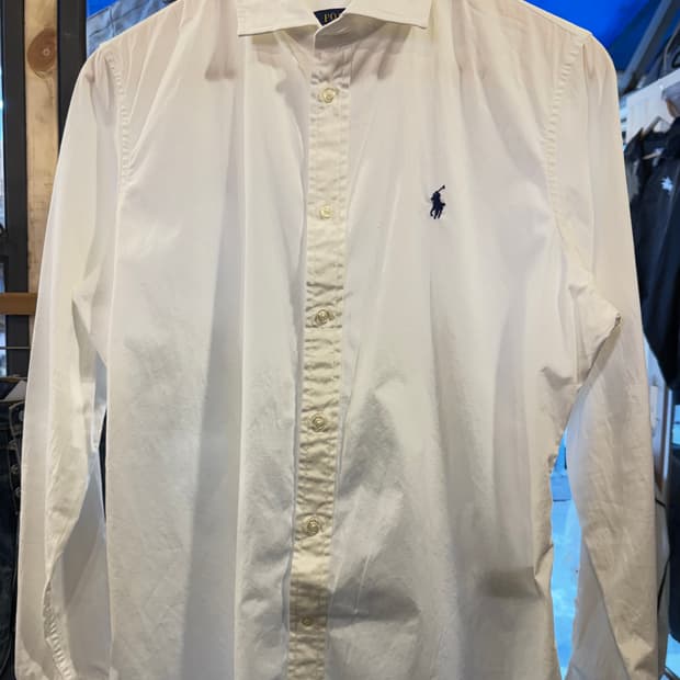 폴로 랄프로렌 네이비포니 화이트 셔츠