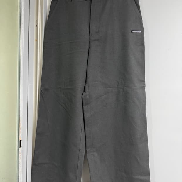 플리즈노팔로우 워크팬츠 차콜 1사이즈