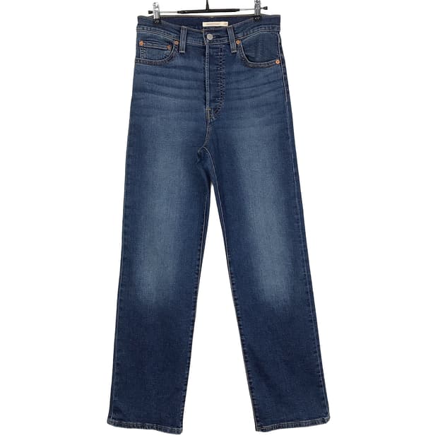 리바이스 Levi's 립케이지 스트레이트 블랭크탭 데님 청바지 여성28