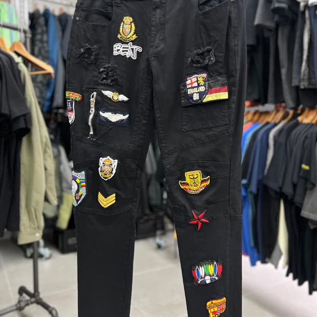 패치 포인트 카고 pant 