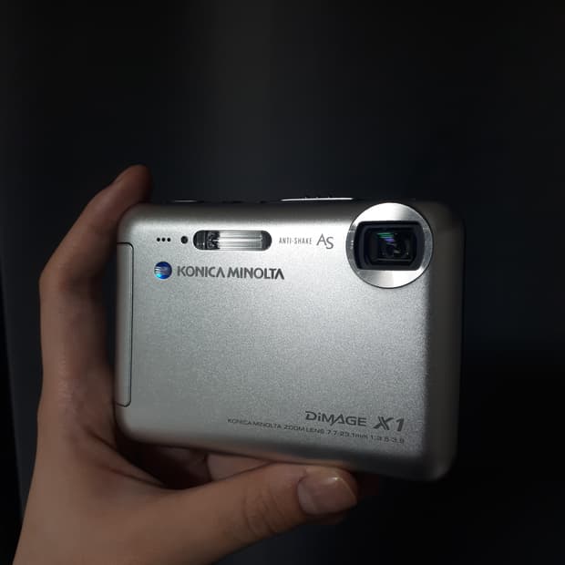 민트급) Konica minolta dimage x1 충전기포함
