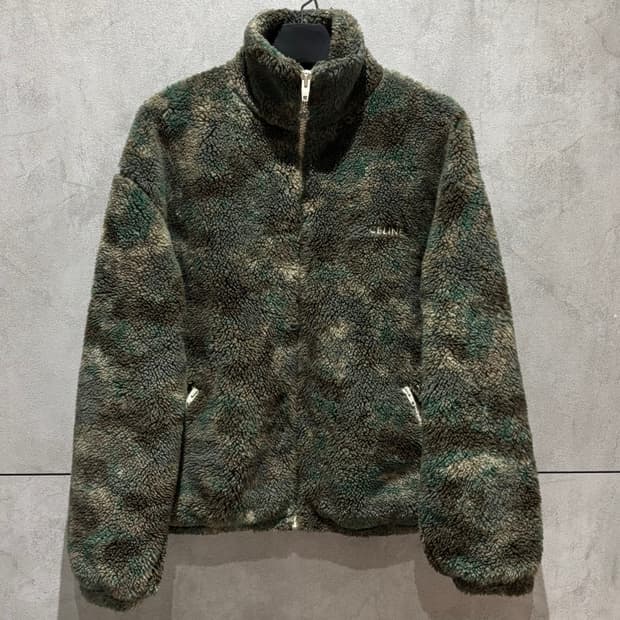 셀린느 오버사이즈 카모플라쥬 후리스