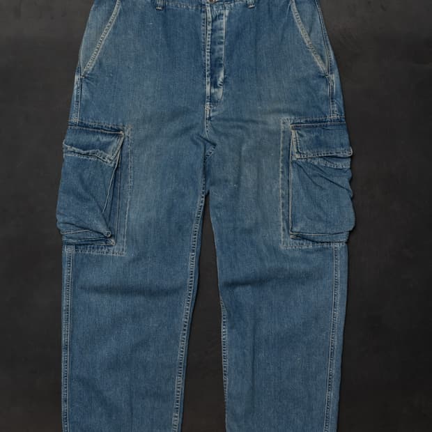 RRL 더블알엘 빈티지 카고 데님팬츠