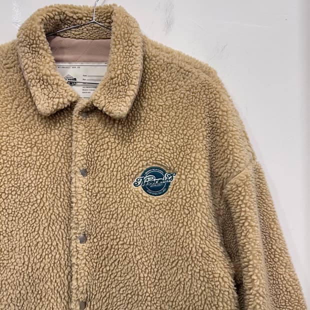 WV PROJECT 이너퀼팅 뽀글이 플리스 자켓