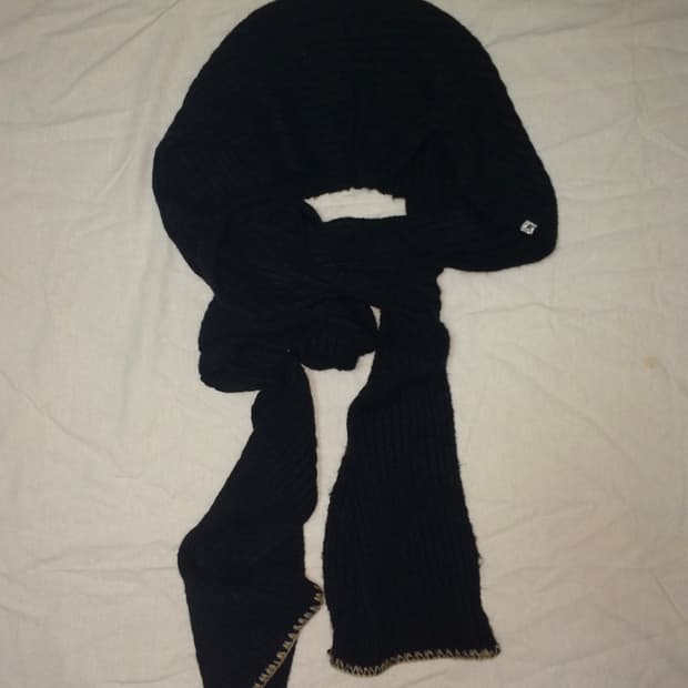 balaclava knit muffler