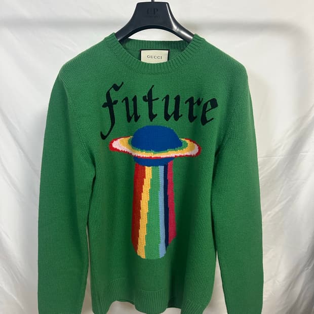 구찌 퓨처 니트 그린 (M)