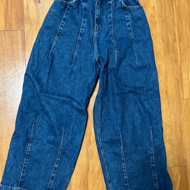 빈티지 데님와이드팬츠
