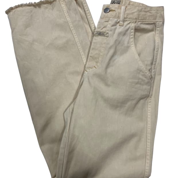 마리떼 프랑소와 저버드 아이보리 코튼팬츠 25