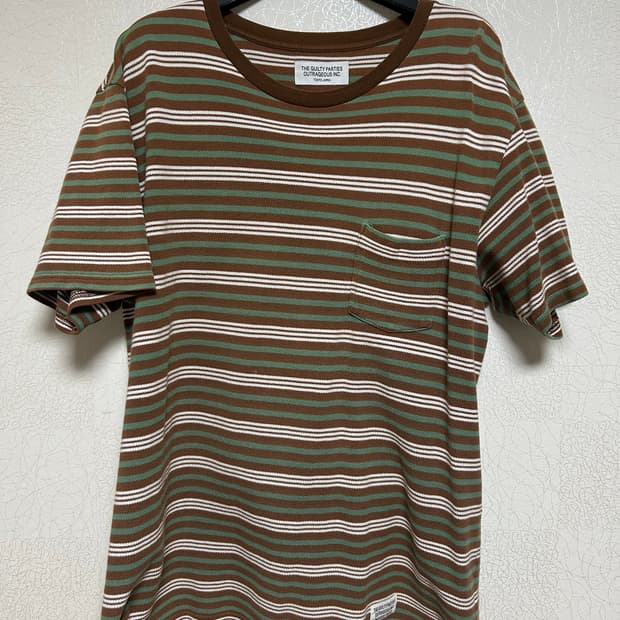 [L] 와코마리아 보더 포켓티