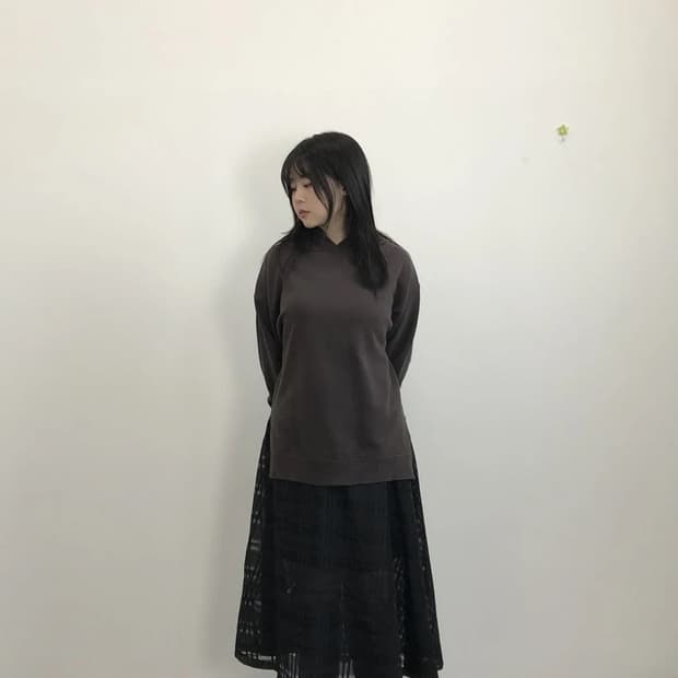 Niko And Brown Minimal Hoodie