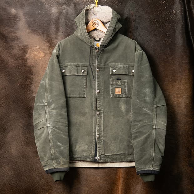 [113] 칼하트 J284 MOS 샌드스톤 쉐르파 라이닝 워크자켓 