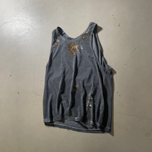  KZ Atelier Vintage Washed Destroyed top