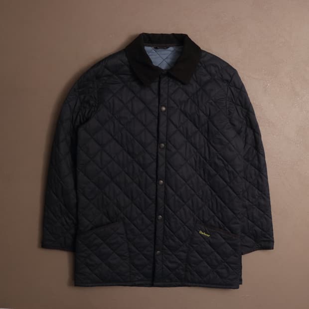 바버 코듀로이 카라 누빔 자켓 A1443