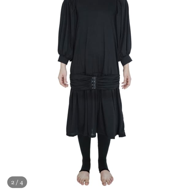 eonts 누아보 드레스 블랙 