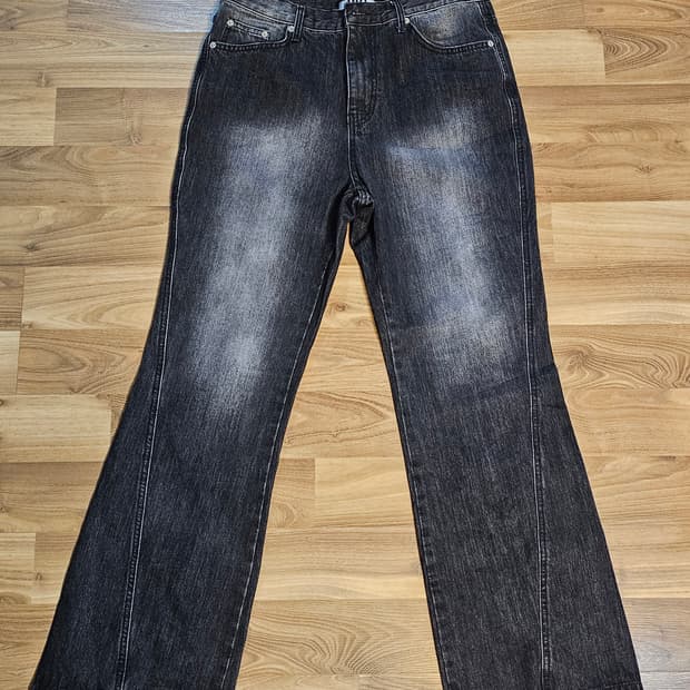 34inch) 흑청 부츠컷 