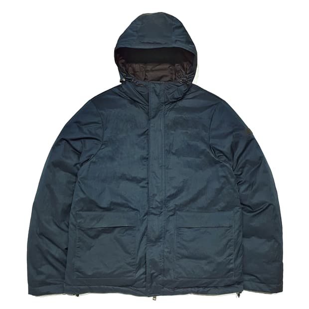 아르마니 익스체인지 후드 다운 메탈릭 L (100-105) 알마니