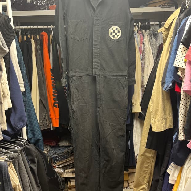 VISVIM 올드비즈빔 그레이 올인원 오버롤즈