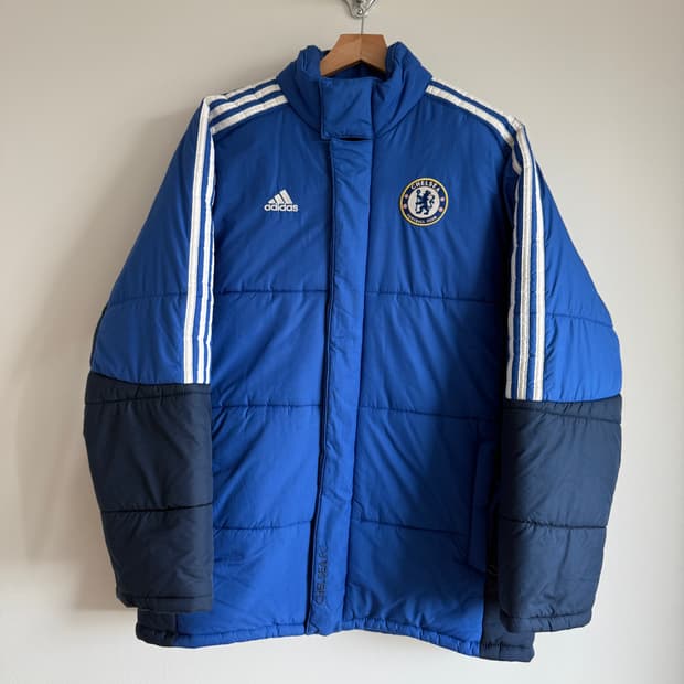 올드 아디다스(adidas) 첼시 패딩(데미지 확인)