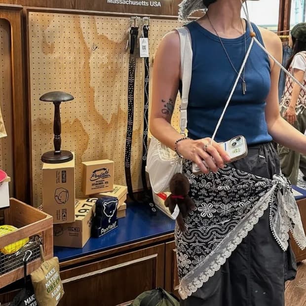 펜필드 롱 스카프