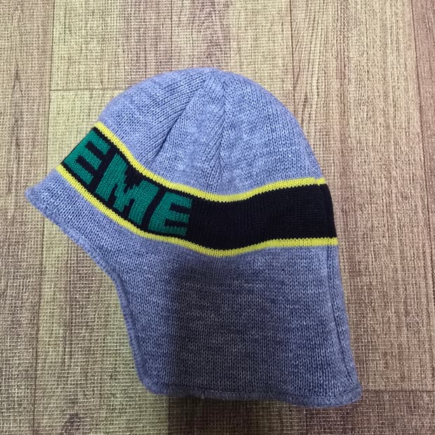 슈프림 이어플랩 비니 헤더 그레이 - 23FW