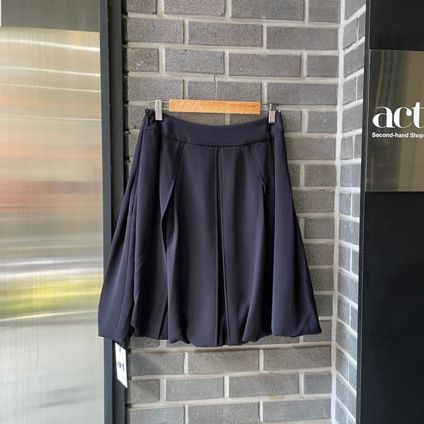 Rene 르네 벌룬 스커트 블랙