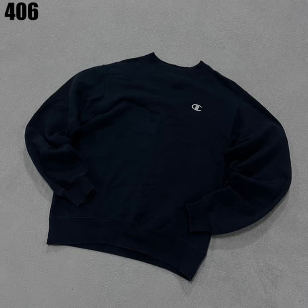 챔피온 맨투맨 블랙 