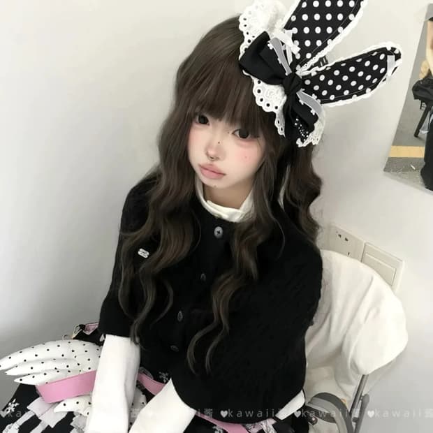 Bunny dot hat