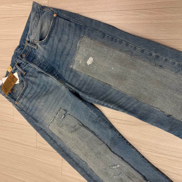 RRL 빈티지파이브포켓 미드랜드 32/32 새상품 팝니다