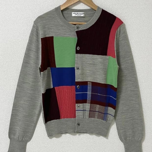 꼼데가르송 robe de chambre 가디건