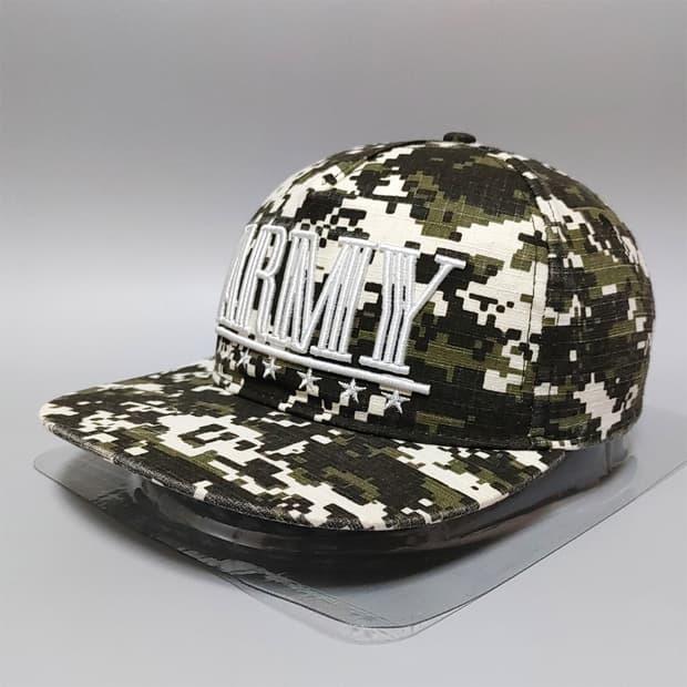 ARMY 밀리터리 스냅백 모자 K-358