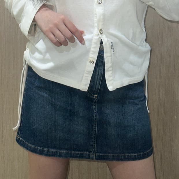 Y2K 타미 힐피거 청치마