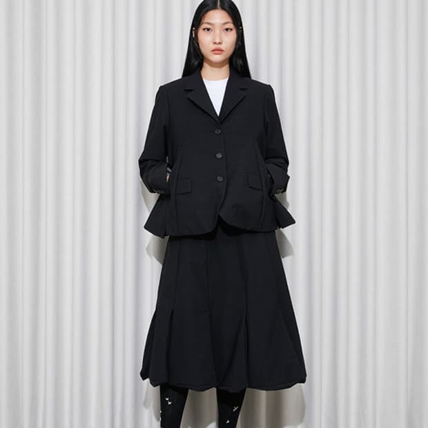 bourie 부리 디테일 겨울 자켓