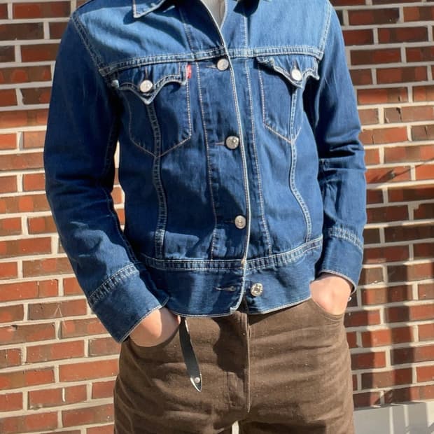 리바이스 70901 웨스턴 트러커 데님 자켓
