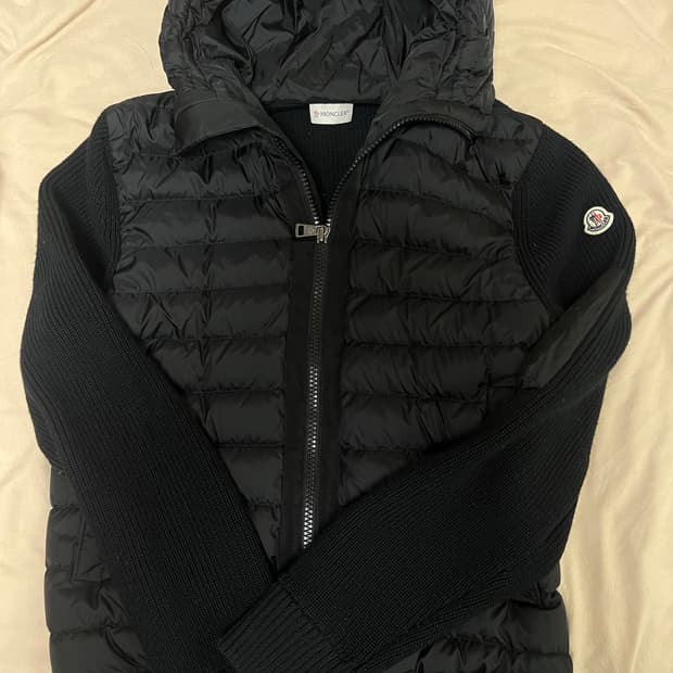 몽클레어 니트패딩 M